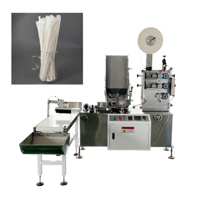 China Conveniently Operation Straw Wrapping Machine Straw Packaging Single Paper Drinking Machine Factory for sale