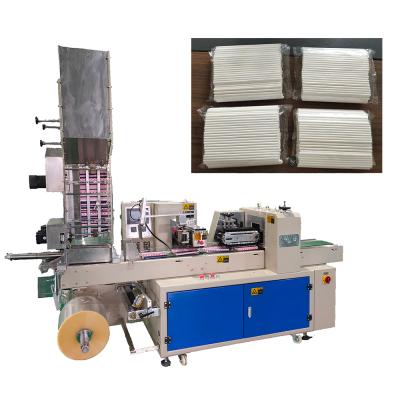 China Straw Drinking Packing Machine Disposable Multi Group Straw Packing Machine Food Supplier for sale