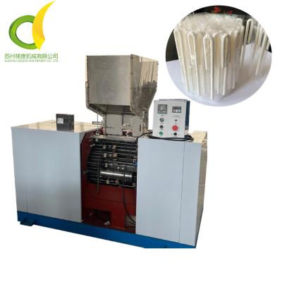 China Fold Straight Straws Milk Paper Straw Bending Machine High Speed ​​Plastic Straw U Shape Making Machine for sale