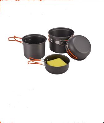 China Outdoor Gear Increasing Camping Amazon Success Potty Cooking Set , 3-4 Persons Potty for sale