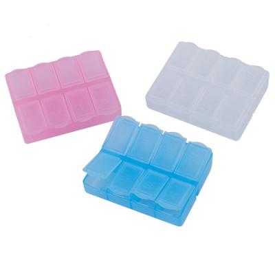 China Wholesale High Quality Decorative Plastic 7 Day Pill Box Organizer YH-0057 for sale