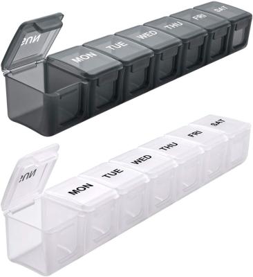 China Weekly Organizer Medication Organizer Pill Container Pill Dispenser Medicine Pill Boxes and Dispenser 001 for sale