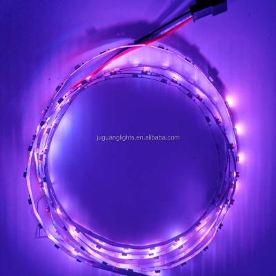 China LANDSCAPE SMD 5050RGB LED Cable Strips 5mm Width PCB Color LED Strip Light DC12V LED Magic Strips for sale