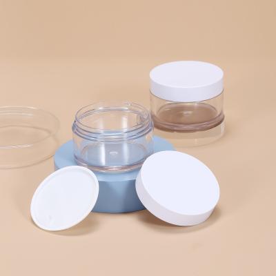 China Materiales de plástico PET envases de crema para viajes 200 ml de capacidad en venta