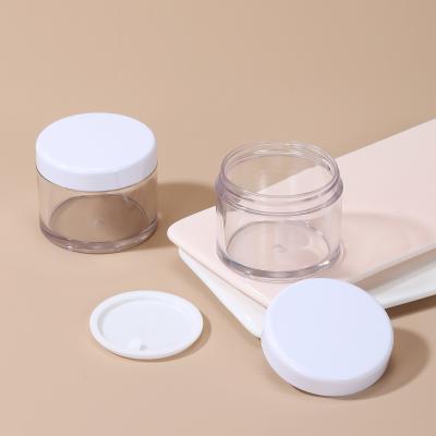 China Recyclable Thick Wall Cosmetic Jar Thick Buttom empty cream jars Packaging for sale