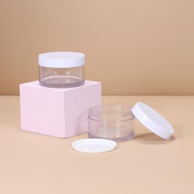 China 200ml Capacity Thick Wall Cosmetic Jar Packaging Screw Cap for sale