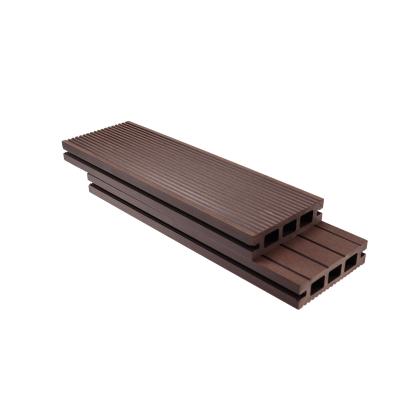 China Crack-Resistant Recycled Composite Decking Traditional Exterior Grain Wood Wpc for sale