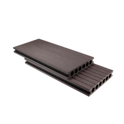 China Outdoor wpc wooden swimming pool floor board plastic composite waterproof Anti-UV heat resistant decking for sale