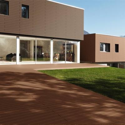 China Solid wpc decking outdoor garden outdoor solid wpc decking traditional heat resistant composite decking for sale