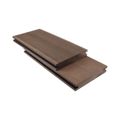 China Modern Waterproof Anti-Corrosion Outdoor Solid Wpc Decking Wood Plastic Composites Flooring wpc Flooring for sale