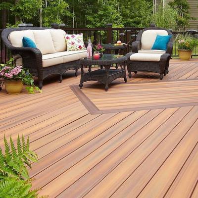 China Environmental Friendly Anti Termites Flooring Outdoor Waterproof Composite Wpc Interlock Decking for sale