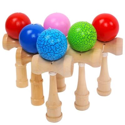 China Kendama Toy To Create Hand And Preschool Toy Kitchen Play Set Hot Sale Wooden Eye Coordination for sale