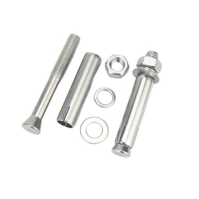 China China Factory Direct Sales Steel Fastener Electro Galvanized Grade 4.8 Expansion Bolt for sale