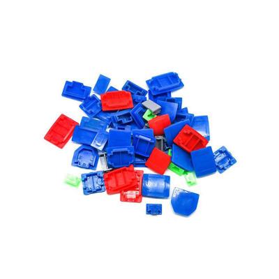 China Wholesale Square 12mm PVC 6mm Plastic End-CAPS For Channel for sale