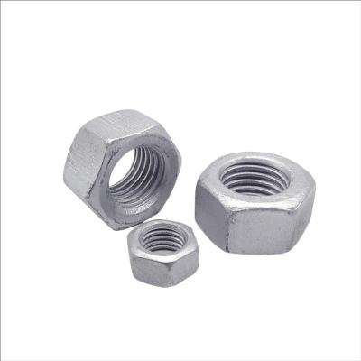 China Heavy Industry China Yongnian Fastener Manufacturer China Yongnian External Hex Nut Hot Dip Galvanized Nut DIN934 Spot Supply for sale