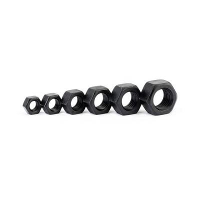 China Heavy Industry Hex Nut Black Oxide Grade 8 DIN934 for sale