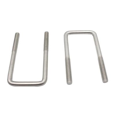 China Galvanized Steel Square U Bolt Customized U Bolt for sale