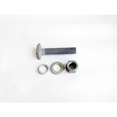 China Steel T-slot Bolt With Tooth for sale