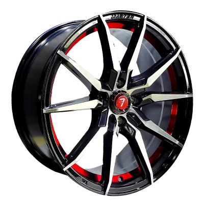 China Aftermarket Wheel Rims NINJA 7 Holes 4Holes 5 Passenger Car Wheels Alloy Wheels 15 17 Inch Aftermarket Wheel Rims for sale