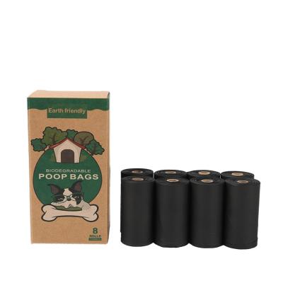 China Biodegradable Factory Supply Compostable Dog Bag Custom Stocked Poop Dog Poop Bag for sale