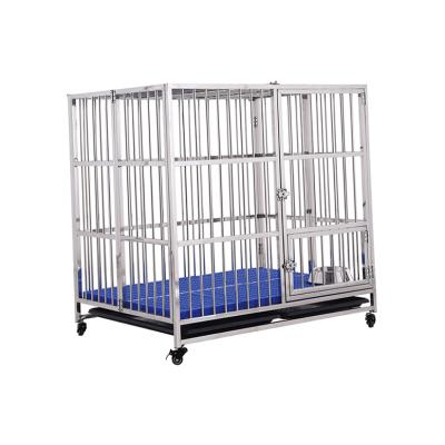 China Sustainable High Quality Cheap Price Pet Cage Stainless Steel Big Cage For Big Dog for sale