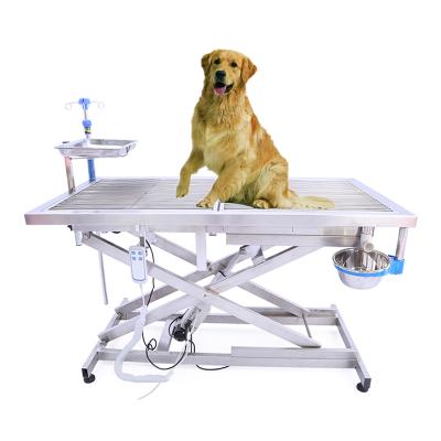 China High Quality Products Veterinary Surgical Electric Veterinary Pet Grooming Dog Surgical Table For Pet Surgery for sale