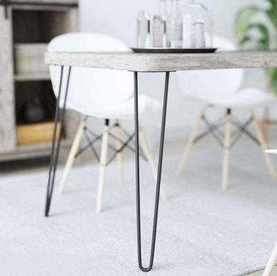 China Modern Simplicity Four Legs Table Base Cast Metal Table Legs for sale