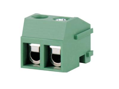 China 5.0mm Pitch CA Series Shrapnel Clamp Terminal Block UL CE Certified 2P 3P  Spliceable for sale