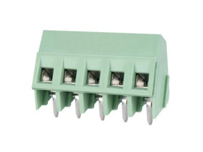 China CT350-00 Green Rising Clamp Terminal Block Pitch 3.5mm Horizontal To PCB Wiring Terminal for sale