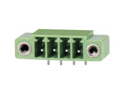 China 4P Pluggable Screw Terminal Block Met Messing Schroef Gat 3.50mm 3.81mm Pitch Te koop