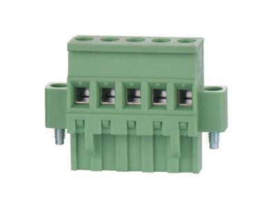 China 5P Plug In Terminal Block Connector voor veldonderhoudstoepassing Te koop