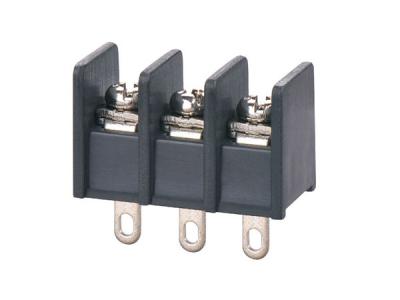 Cina Pitch 7.62mm Barrier Style Terminal Blocks Colore nero americano standard in vendita