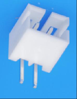 China 2.0mm Pitch Right Angle Wire To Board Connector DIP Pin de contato Branco RoHS à venda