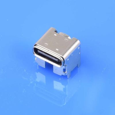 China 16P USB C Female Connector 4.3mm Elevated Height 5.9mm 10000 Cycle for sale