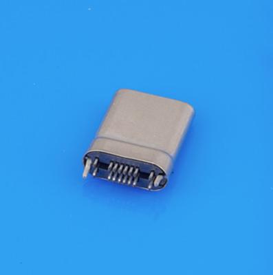 China Alinta Splint Type USB Type C 16 Pin Usb Connector Male 10000 Cycles Durability for sale