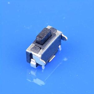 China 2X4mm Tipo de uma peça Tact Button Switch preto com longa vida até 100000 ciclos à venda