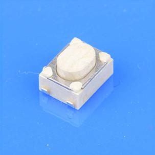 China U Type 3*4*2.5H Momentary Tactile Switch White Operation Force 250gf For Routers for sale