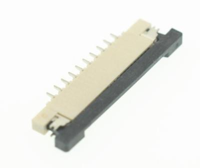 China 1.0mm Pitch FPC Connector Drawer Type Bottom Contact H1.2 Mm 4 - 10P Connector for sale