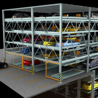 China 2-13 Floor Puzzle Car Parking Automatic Lifting Sliding System 2000kgs-2500kgs for sale