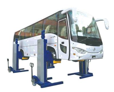 China Bus Repair Maintenance Lifting 20 Ton / 30 Ton Column Electric Mechanical Mobile Bus Car Forklift for sale