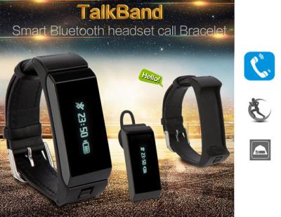 China Talk Band  Smart Bluetooth headset call Bracelet for sale