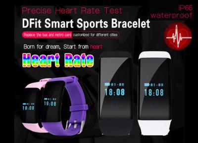 China Sport Bracelet Bluetooth Heart Rate Monitor Wristband  Smart Bracelet D21,IP66 Waterproof for sale