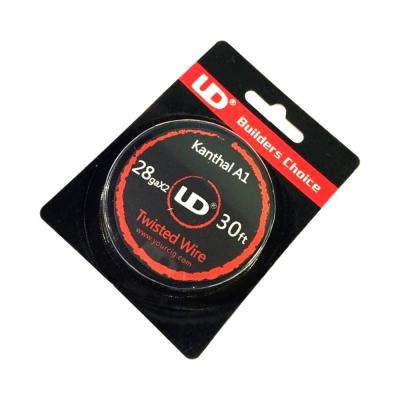 China UD Kanthal Twisted Wire 28g2*10M for sale