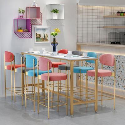 China (SP-BS476) New Modern Multiple Colors Dining Furniture Upholstered Cafe Bar Chairs for sale