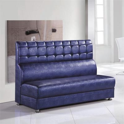 China Modern design (SP-KS102) PU letaher restaurant furniture purple restaurant sofa for sale