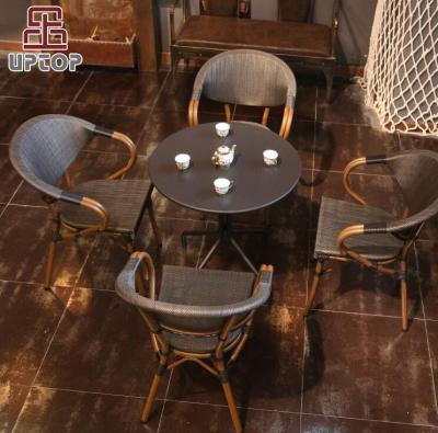 China Modern (SP-OC368) Outdoor Garden Furniture / Rattan Cafe Cafe Tables And Chairs for sale