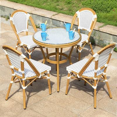 China (SP-OC443) modern wholesale stackable outdoor furniture garden sets rattan chairs for restaurant for sale