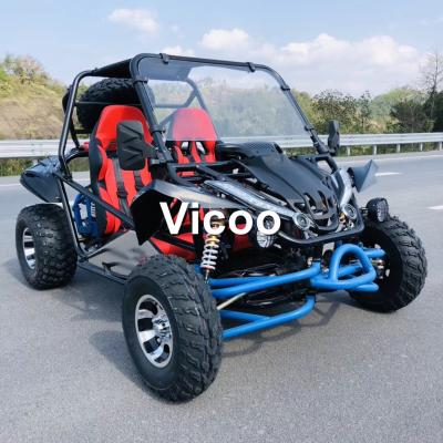 China 4 Wheel Dune Buggy Pedal Go Cart Two Seat Go Kart 200cc 21x7-10 / 22x11-10 for sale