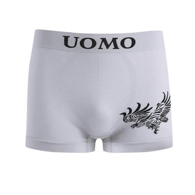 China OEM Breathable Seamless Nylon Polyester Mens Boxer Brief for sale