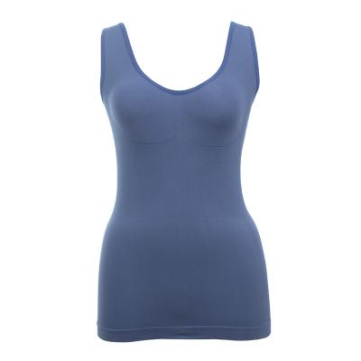 China OEM Breathable Seamless Waist Shaping Vest For Fat Women for sale